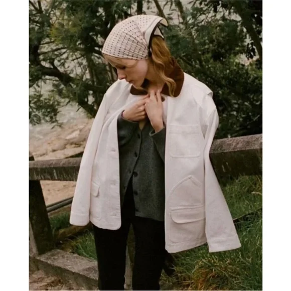 Doen Pascual Barn Jacket in Salt Small - Picture 3 of 15